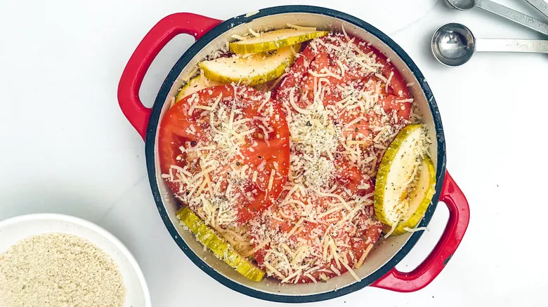Cacerola de Calabacín y Tomate con Queso: Receta Fácil y Deliciosa para Tu Mesa