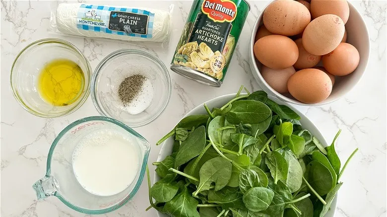 Frittata de Espinacas y Alcachofas: Receta Fácil y Saludable para un Brunch Elegante y Nutritivo