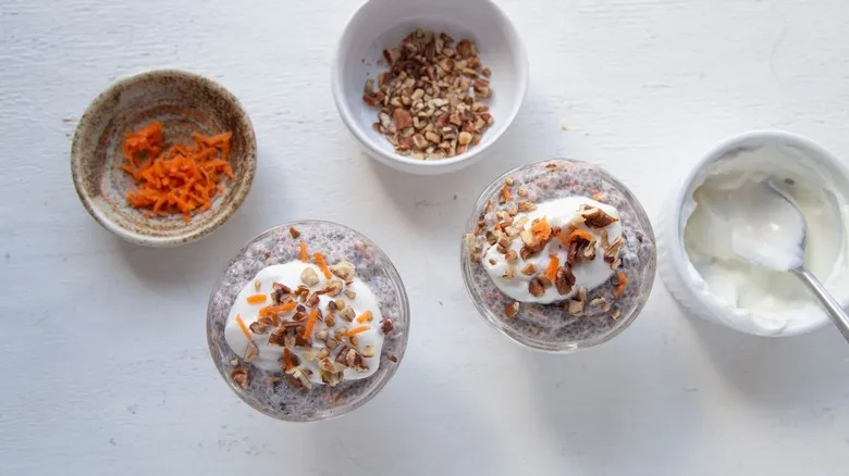 Pudín de Chía con Tarta de Zanahoria: Receta Definitiva para un Desayuno Saludable y Delicioso