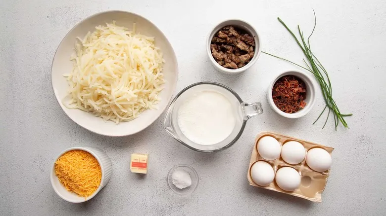 Receta de Quiche de Desayuno con Costra de Hash Browns: El Plato Crujiente para Cualquier Ocasión