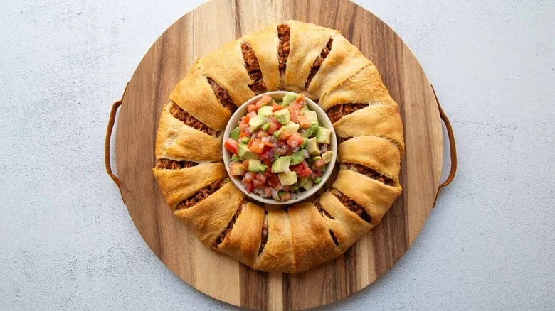 Taco Ring de Pavo: Receta Fácil y Deliciosa para Celebraciones y Cenas Familiares
