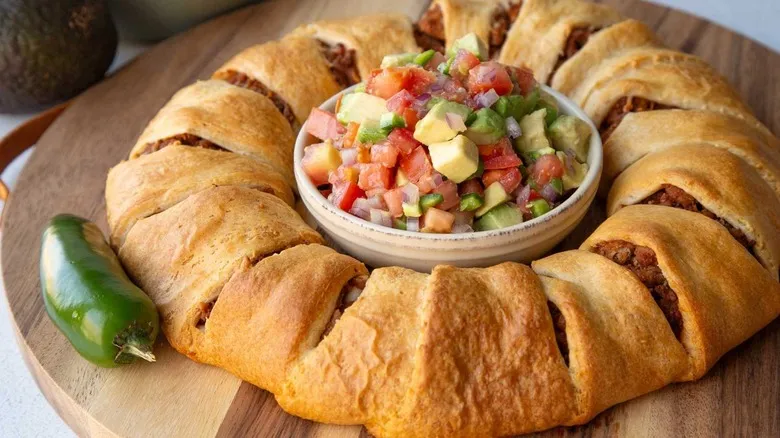 Taco Ring de Pavo: Receta Fácil y Deliciosa para Celebraciones y Cenas Familiares
