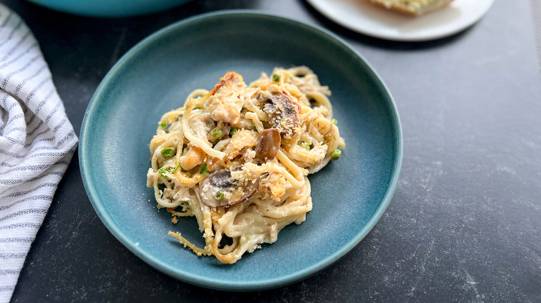 Tetrazzini de Pollo Clásico: La Receta Definitiva para un Platillo Reconfortante